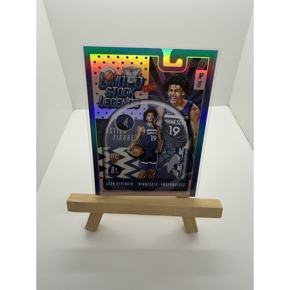 2025/26‎ Topps Black Friday Joan Beringer Card Blue Limited Stock Legends